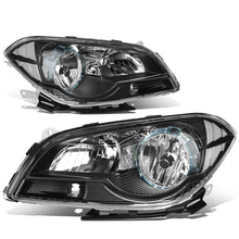 Load image into Gallery viewer, 08-12 Chevrolet Malibu Black Housing Clear Corner Headlights