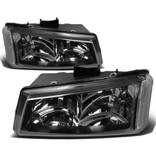 Load image into Gallery viewer, 03-06 Chevrolet Silverado/Avalanche Black Housing Headlights 2PC