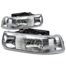 Load image into Gallery viewer, 99-06 Chevrolet Silverado Suburban Tahoe Chrome Headlights 2PC