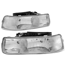 Load image into Gallery viewer, 99-06 Chevrolet Silverado Suburban Tahoe Chrome Headlights 2PC
