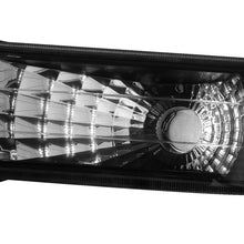 Load image into Gallery viewer, 99-06 Chevrolet Silverado Suburban Tahoe Black Amber Headlights 4PC