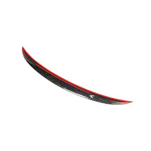 Load image into Gallery viewer, Forged Carbon Fiber P-Style Rear Trunk Spoiler for BMW F30 / F80 M3 Sedan (2013–2018)