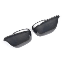 Load image into Gallery viewer, Audi Q5 / Q7 Carbon Fiber Mirror Covers – Direct Replacement Caps (2010–2015)