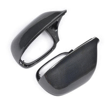Load image into Gallery viewer, Audi Q5 / Q7 Carbon Fiber Mirror Covers – Direct Replacement Caps (2010–2015)
