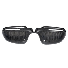 Load image into Gallery viewer, Audi A4 B8 / S4 / RS4 Carbon Fiber Door Mirror Cap Housings 2007 - 2015