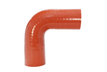 Load image into Gallery viewer, HPS Performance HTSEC90-400-HOT 4-Ply Ultra High Temp 90 Degree Silicone Elbow Coupler 4" ID