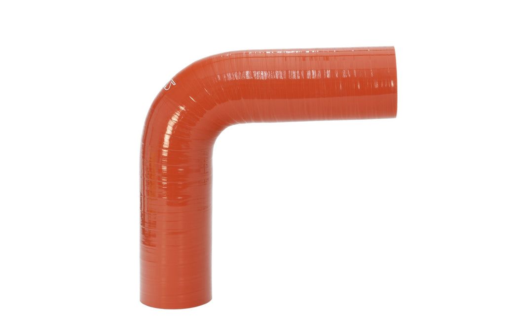 HPS Performance HTSEC90-100-HOT 4-Ply Ultra High Temp 90 Degree Silicone Elbow Coupler 1" ID