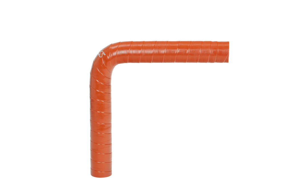 HPS Performance HTSEC90-062-HOT 4-Ply Ultra High Temp 90 Degree Silicone Elbow Coupler .62" ID