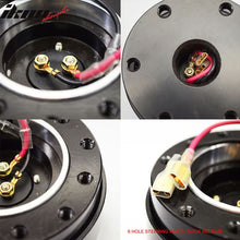 Load image into Gallery viewer, Universal JDM Racing Steering Wheel Quick Release Sanp Off Aluminum