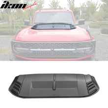 Load image into Gallery viewer, 2021-2025 Ford Bronco Sanded Black Front Hood Bonnet Cover Trim ABS