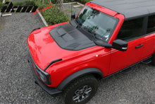 Load image into Gallery viewer, 2021-2025 Ford Bronco Sanded Black Front Hood Bonnet Cover Trim ABS