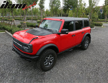 Load image into Gallery viewer, 2021-2025 Ford Bronco Sanded Black Front Hood Bonnet Cover Trim ABS