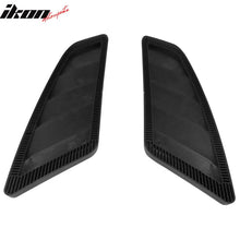 Load image into Gallery viewer, 2015-2018 Ford Mustang V6 &amp; EcoBoost GT Style Black Hood Vents PP