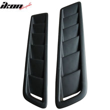 Load image into Gallery viewer, Universal Fitment 20x5" Air Flow Hood Vent Scoop Bonnet Cover 2PC