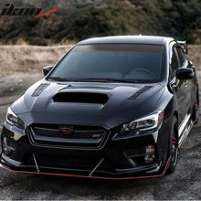 Load image into Gallery viewer, Universal Fitment Air Flow Hood Vent Scoop Bonnet Cover 2PC 20x5in CF
