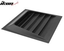 Load image into Gallery viewer, Fits Universal DMAX Style Air Flow Hood Vent Cover Primer Black ABS