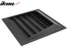 Load image into Gallery viewer, Fits Universal DMAX Style Air Flow Hood Vent Cover Primer Black ABS