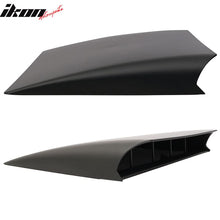 Load image into Gallery viewer, Universal Black Air Flow Hood Vent Scoop ABS