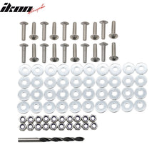 Load image into Gallery viewer, Front Spoiler Side Skirt Extension M6 Drill Bolts Nuts Washer Hardware