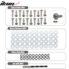 Load image into Gallery viewer, Front Spoiler Side Skirt Extension M6 Drill Bolts Nuts Washer Hardware
