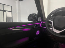 Load image into Gallery viewer, BMW X5 F15 Interior 64-Color RGB LED Ambient Light Kit with Speaker Cover 2014 - 2018