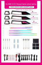 Load image into Gallery viewer, BMW 3 Series F30 / F31 / F34 / F35 / F36 Interior 64-Color LED Ambient Light Kit 2013 - 2019