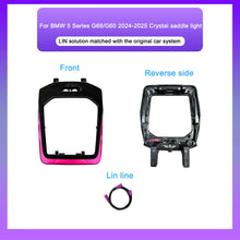 Load image into Gallery viewer, BMW 5 Series G60 / G68 Interior RGBW LED Saddle Ambient Light Kit 2023 - 2025 (LIN Solution / Replaces 63315A7B124)