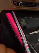 Load image into Gallery viewer, BMW 3 Series G20 / G28 / G80, 2 Series, i3, M3, M4 &amp; G22 / G82 Center Console Saddle 64-Color LED Ambient Light Kit 2020 - 2024