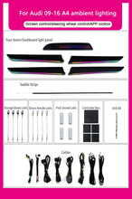 Load image into Gallery viewer, Audi A4 B8 Interior 64-Color Symphony LED Ambient Light Kit 2009 - 2016