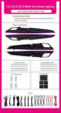 Load image into Gallery viewer, BMW X5 F15 / X6 F16 Interior 64-Color Galaxy Style LED Ambient Light Kit 2013 - 2018