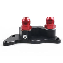 Load image into Gallery viewer, MINI Cooper S Supercharger R56 Aluminum Oil Filter / Oil Cooler Fitting Adapter with AN10 Fittings