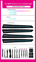 Load image into Gallery viewer, BMW X1 U11 Interior 64-Color Symphony LED Ambient Light Kit 2023 - 2024