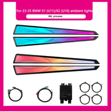 Load image into Gallery viewer, BMW X1 / X2 U10 / U11 Interior 64-Color Crystal Symphony LED Ambient Light Kit with Door Lights 2023 - 2025