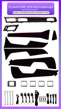 Load image into Gallery viewer, Audi A7 / S7 / RS7 / A6 C8 Interior 64-Color LED Ambient Light Kit 2019 - 2025