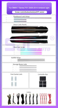 Load image into Gallery viewer, BMW 7 Series F01 Short Wheelbase Interior 64-Color Galaxy Style LED Ambient Light Kit 2009 - 2014