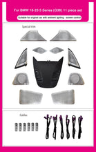 Load image into Gallery viewer, BMW 5 Series G30 / G31 / G32 / G38 Interior 64-Color LED Ambient Light Kit 2018 - 2023