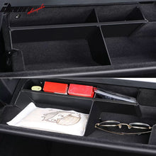Load image into Gallery viewer, 2022-2024 Tesla Model Y Black Glove Compartment Storage Organizer PP