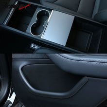 Load image into Gallery viewer, 2024-2025 Tesla Model 3 Door Side+Center Armrest+Console Storage Box
