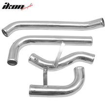 Load image into Gallery viewer, 1988-2000 Honda Civic Chrome Blue Intercooler Piping Kits Aluminum
