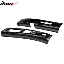 Load image into Gallery viewer, 2003-2005Â Nissan 350Z Interior Door Switch Trim Covers Carbon Fiber
