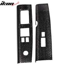 Load image into Gallery viewer, 2003-2005Â Nissan 350Z Interior Door Switch Trim Covers Carbon Fiber