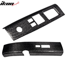 Load image into Gallery viewer, 2003-2005Â Nissan 350Z Interior Door Switch Trim Covers Carbon Fiber