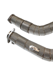 Load image into Gallery viewer, IRL G8X MaxFlow Resonated Race Downpipes