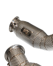 Load image into Gallery viewer, IRL F97 F98 X3M X4M MaxFlow Race Resonated Downpipes ( on backorder)