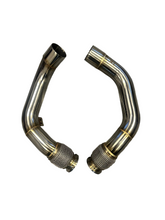 Load image into Gallery viewer, IRL F95 F96 S63 Maxflow Secondary Downpipes
