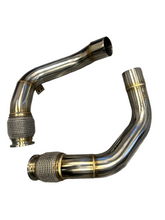 Load image into Gallery viewer, IRL F95 F96 S63 Maxflow Secondary Downpipes