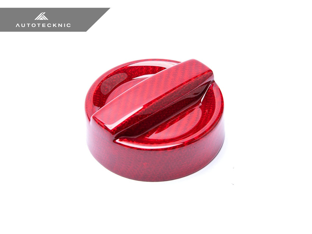AutoTecknic Dry Carbon Competition Oil Cap Cover - E90/ E92/ E93 3-Series