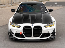 Load image into Gallery viewer, AutoTecknic Dry Carbon GT4 Canard Set - G80 M3 | G82 M4