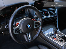 Load image into Gallery viewer, AutoTecknic Replacement Carbon Steering Wheel Top Cover - G80 M3 | G82/ G83 M4
