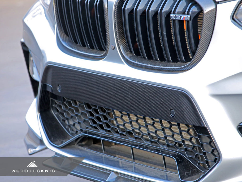 AutoTecknic Dry Carbon Fiber Bumper Trim - F97 X3M | F98 X4M Pre-LCI